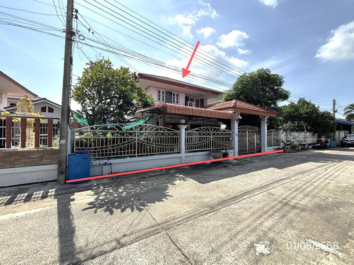 ขายบ้านเดี่ยว สิวารัตน์ 1 เมืองสมุทรสาคร สมุทรสาคร ทำเลนาดี เนื้อที่ 75 ตร.ว. พื้นที่ใช้สอย 330.16 ตร.ม. 3 ห้องนอน 2 ห้องน้ำ สภาพดี พร้อมอยู่