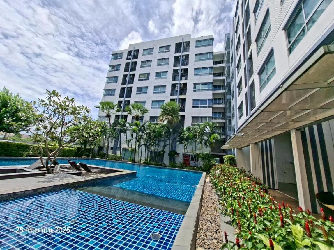 คอนโดมิเนียม ดี คอนโด รัตนาธิเบศร์ 1 ห้องนอน พื้นที่ 28.84 ตร.ม. ทำเลศักยภาพ ไทรม้า เมืองนนทบุรี นนทบุรี