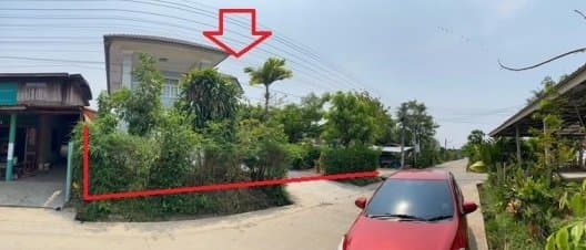 บ้านเดี่ยว ชุมชนบ้านกระสังสามัคคี ห้วยราช-บุรีรัมย์