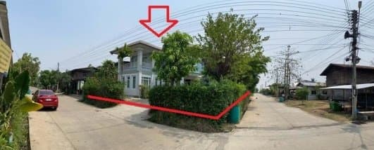 บ้านเดี่ยว ชุมชนบ้านกระสังสามัคคี ห้วยราช-บุรีรัมย์