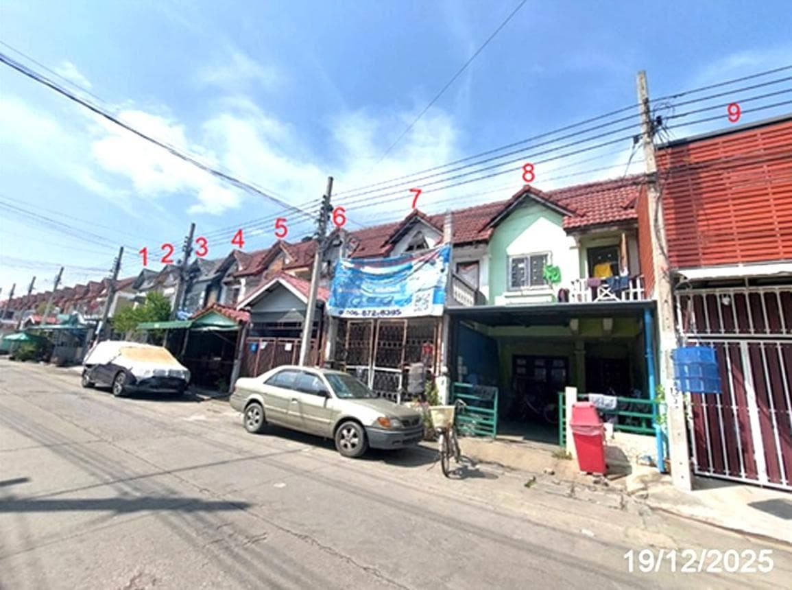 ขายทาวน์เฮ้าส์ นครทองปาร์ควิว 3 (Nakornthong Park View 3) บางบัวทอง 2 ห้องนอน 2 ห้องน้ำ พื้นที่ 17 ตร.ว. ทำเลดีราคาจับต้องได้