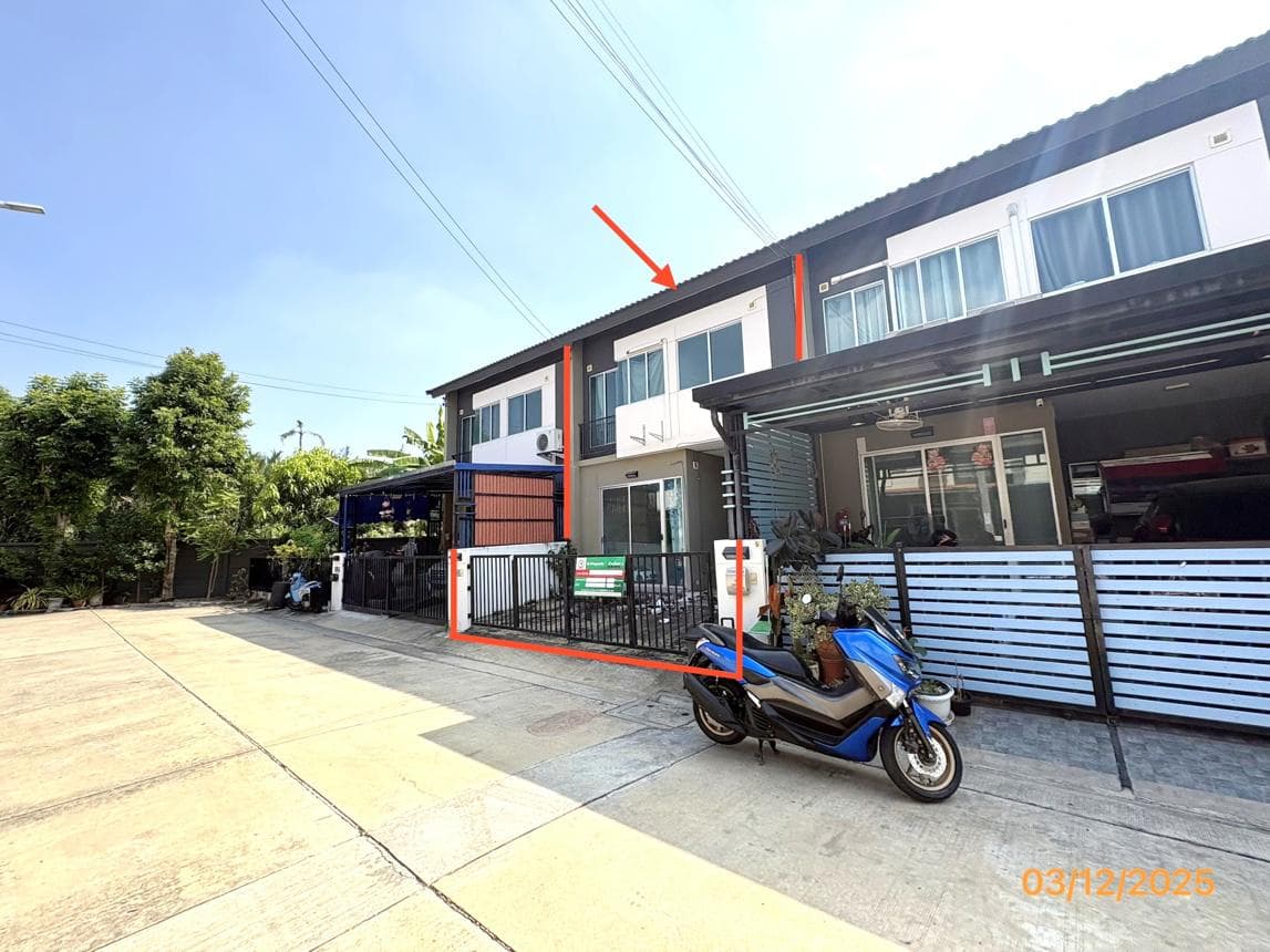 ทาวน์โฮม บ้านพฤกษา 128 สุขสวัสดิ์-ประชาอุทิศ 3 ห้องนอน พื้นที่ 17.4 ตร.ว. ทำเลศักยภาพพระสมุทรเจดีย์