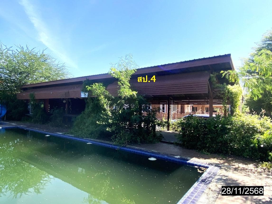 ขายบ้านเดี่ยว น้ำโสม อุดรธานี ทำเลศรีสำราญ เนื้อที่ 43 ตร.ว. พื้นที่ใช้สอย 118.5 ตร.ม. สภาพดี พร้อมอยู่