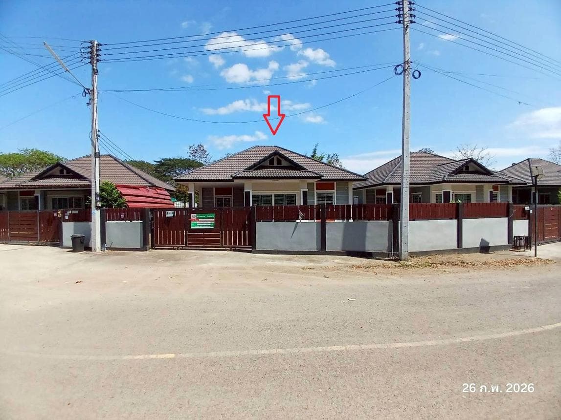 บ้านเดี่ยวหลังใหญ่ สันทราย เชียงใหม่ 3 ห้องนอน 3 ห้องน้ำ พื้นที่กว้าง 75 ตร.ว. สเปซเยอะราคาคุ้มค่า