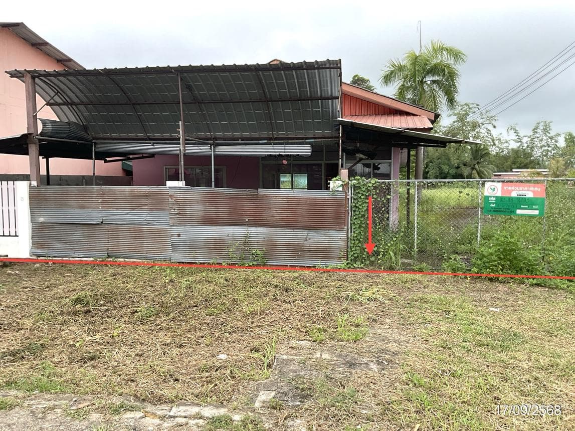 บ้านเดี่ยว แม่เย็น พาน เชียงราย พื้นที่ 70 ตร.ว. พื้นที่ใช้สอย 25.5 ตร.ม. 1 ห้องนอน