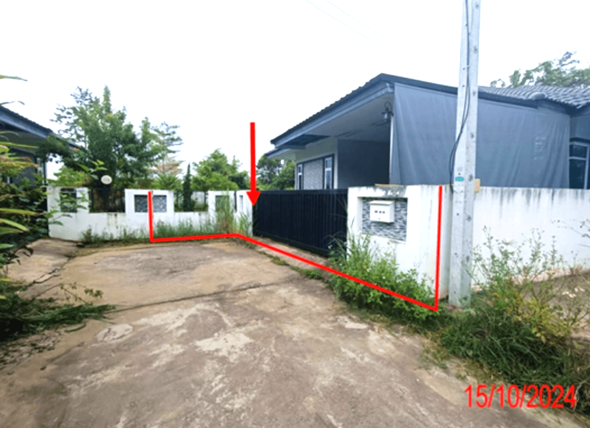 ขายบ้านเดี่ยว ป่าสัก เมืองลำพูน พื้นที่ 52.4 ตร.ว. 2 ห้องนอน ทำเลดี ราคาไม่ถึง 2 ล้าน คุ้มค่ามาก