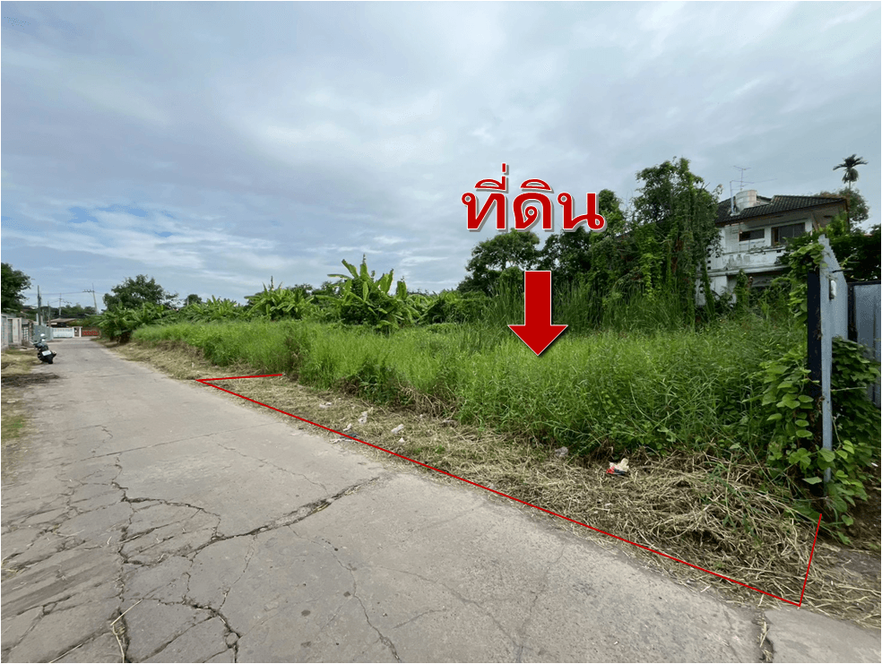 ขายที่ดินเปล่า ซอยนวมินทร์ 24 เหมาะพี่พักอาศัย ทำโกดัง 99 ตรว