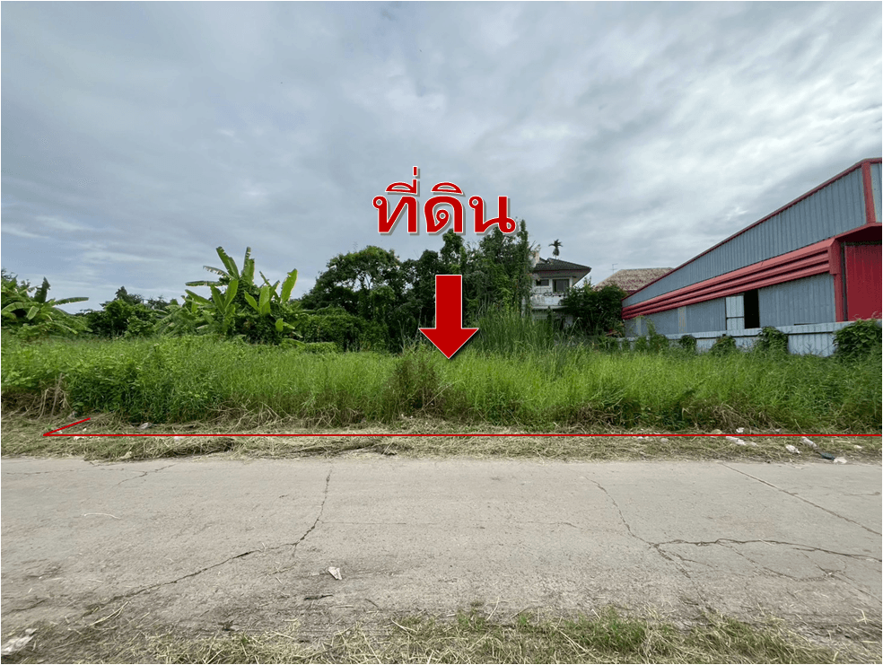 ขายที่ดินเปล่า ซอยนวมินทร์ 24 เหมาะพี่พักอาศัย ทำโกดัง 99 ตรว