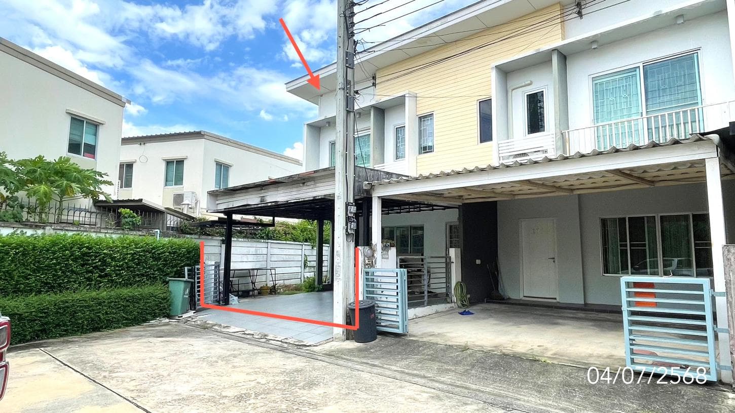 ขายทาวน์เฮ้าส์ เดอะคอนเนค ทางด่วนวัชรพล (The Connect) ออเงิน สายไหม 3 ห้องนอน พื้นที่เยอะ 112.25 ตร.ม. บนเนื้อที่ 40 ตร.ว. ทำเลใกล้ทางด่วน