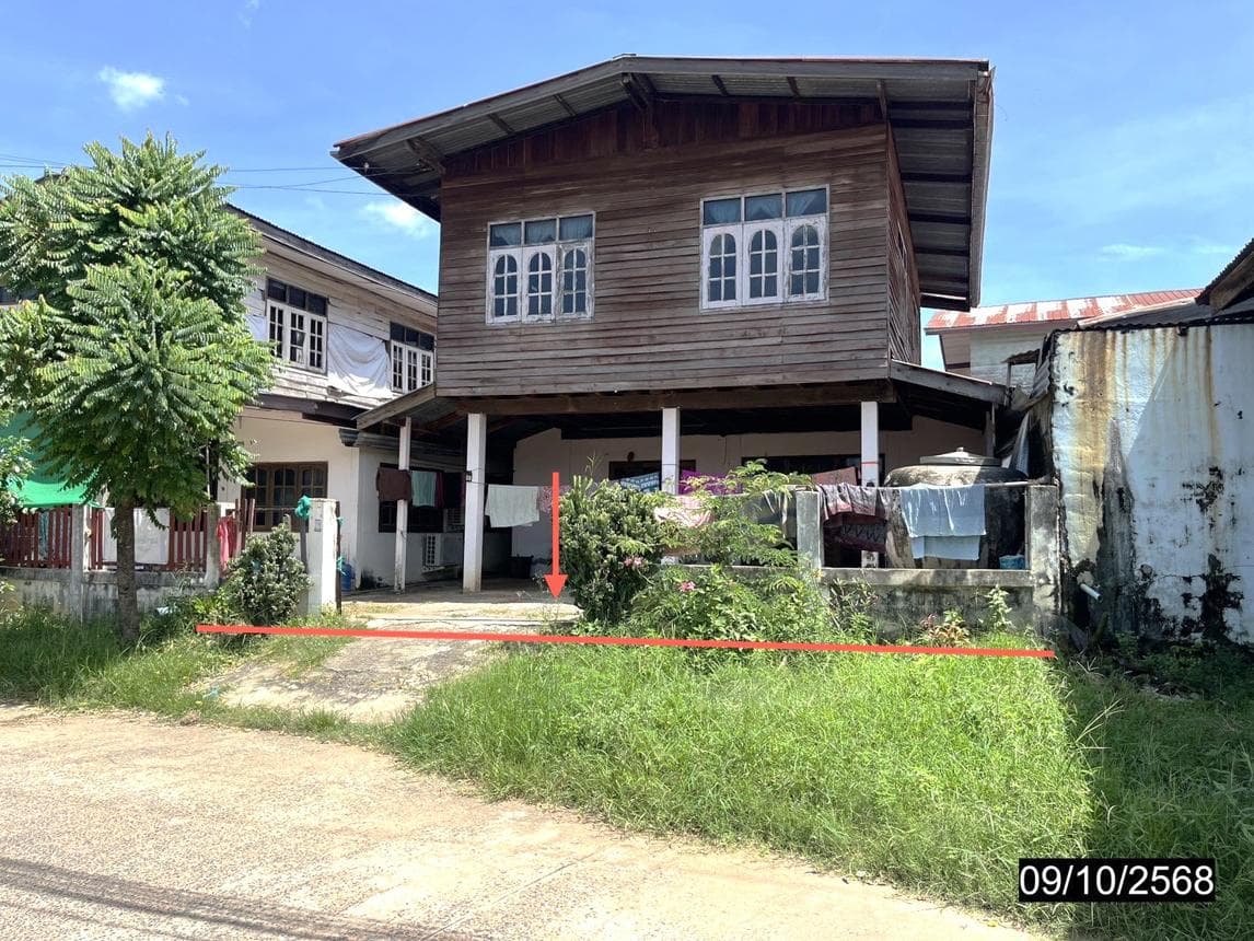 บ้านเดี่ยว แห่ใต้ โกสุมพิสัย มหาสารคาม 1 ห้องนอน 1 ห้องน้ำ พื้นที่กว้าง 100.75 ตร.ม. ทำเลสงบราคาถูกพิเศษไม่ถึง 4 แสนบาท