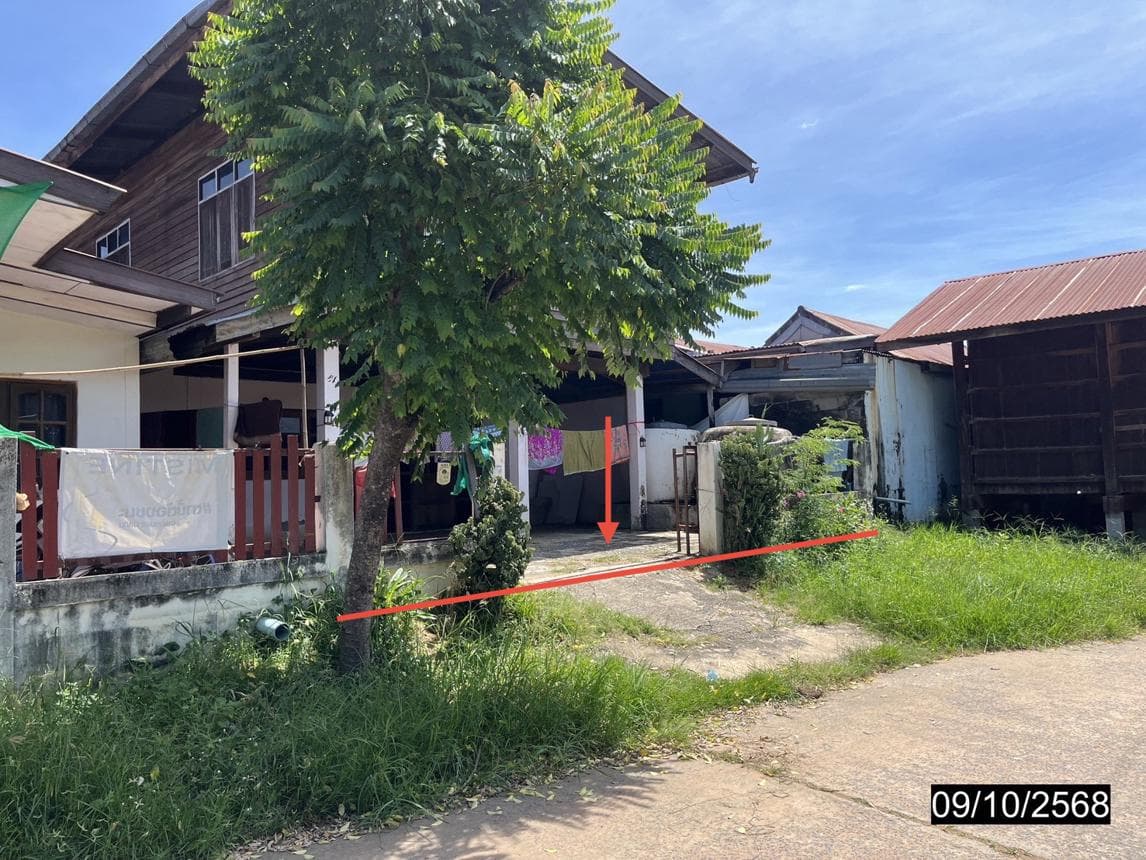 บ้านเดี่ยว แห่ใต้ โกสุมพิสัย มหาสารคาม 1 ห้องนอน 1 ห้องน้ำ พื้นที่กว้าง 100.75 ตร.ม. ทำเลสงบราคาถูกพิเศษไม่ถึง 4 แสนบาท