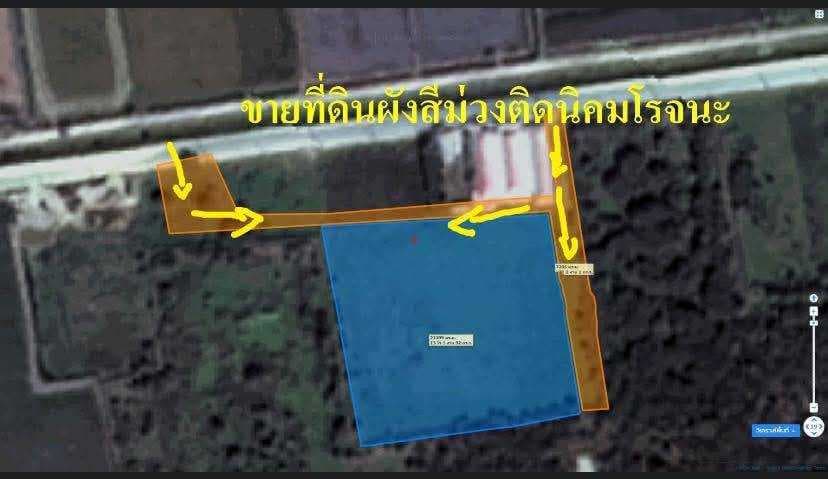 ขาย ที่ดิน 13-1-48 ไร่ สีม่วง ใกล้นิคมโรจนะ อยุธยา
