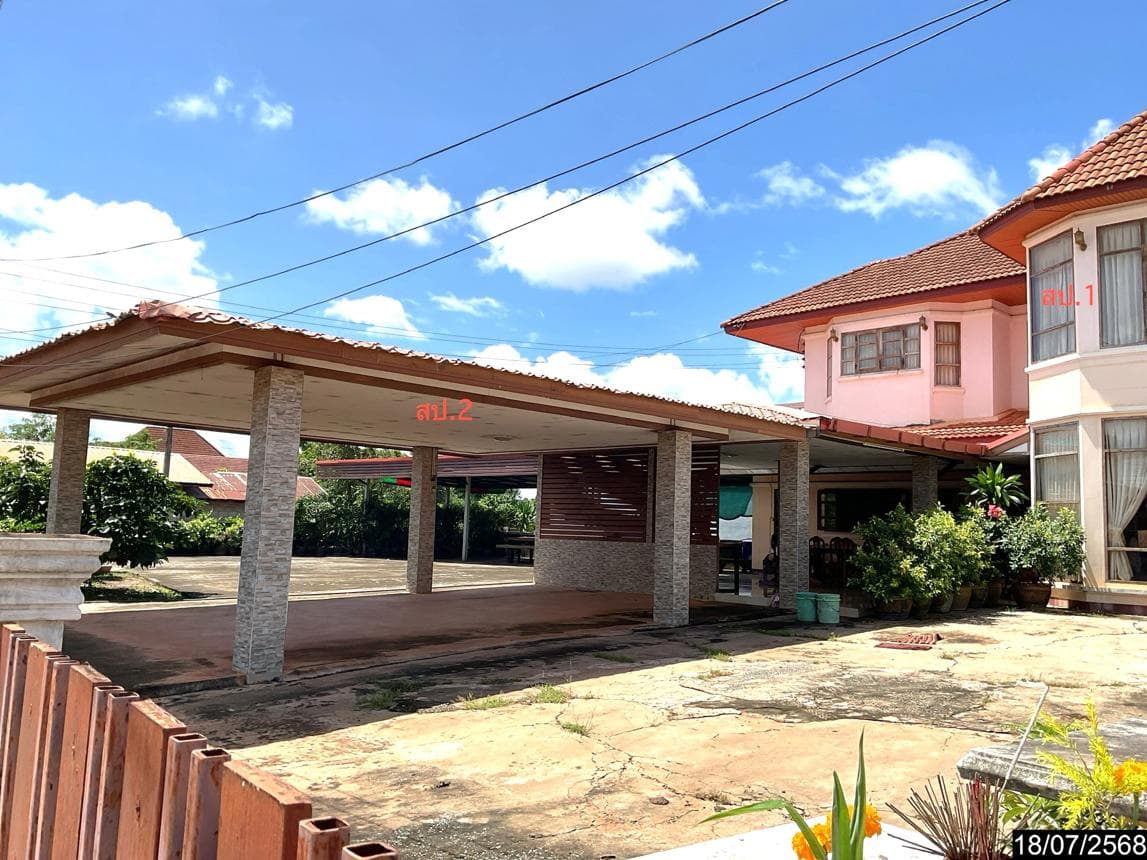 บ้านเดี่ยวขนาดใหญ่พิเศษ พื้นที่ใช้สอย 438.61 ตร.ม. ทำเลศักยภาพนาพู่ เพ็ญ อุดรธานี ราคาคุ้มค่า