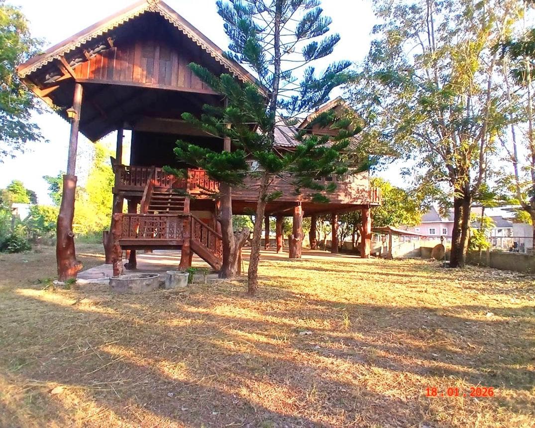 บ้านเดี่ยว 3 ห้องนอน พื้นที่ 320 ตร.ม. ทำเลศักยภาพ ฝั่งแดง ธาตุพนม นครพนม