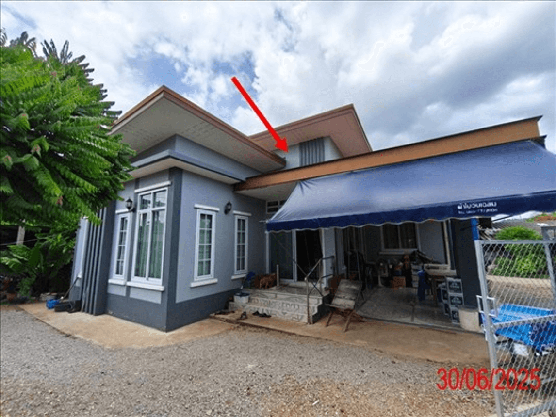 บ้านเดี่ยว นาครัว แม่ทะ ลำปาง 3 ห้องนอน 3 ห้องน้ำ พื้นที่ 106.2 ตร.ม. บนที่ดินขนาดใหญ่ 87 ตร.ว. ทำเลสงบเป็นส่วนตัว พื้นที่ใช้สอยครบครัน ราคาพิเศษ 1.73 ล้าน