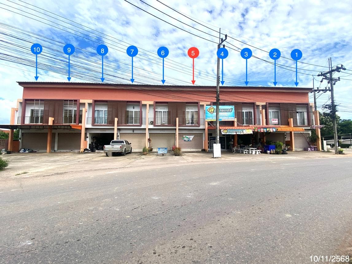 อาคารพาณิชย์ เขาเจียก เมืองพัทลุง 2 ห้องนอน 128 ตร.ม. ทำเลศักยภาพติดถนนใหญ่ รองรับทุกธุรกิจ