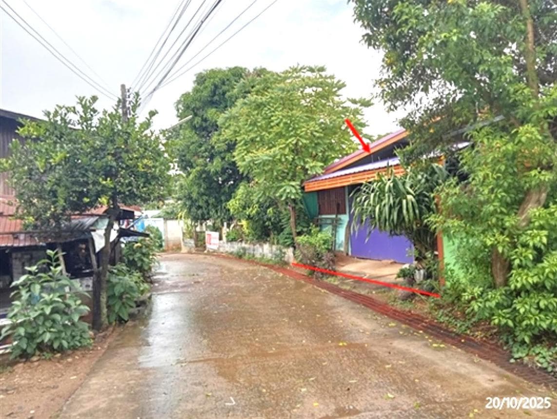 บ้านเดี่ยว เฉลียง ครบุรี นครราชสีมา 1 ห้องนอน 1 ห้องน้ำ บนที่ดินกว้าง 65 ตร.ว. บรรยากาศเงียบสงบ ราคาถูกที่สุด
