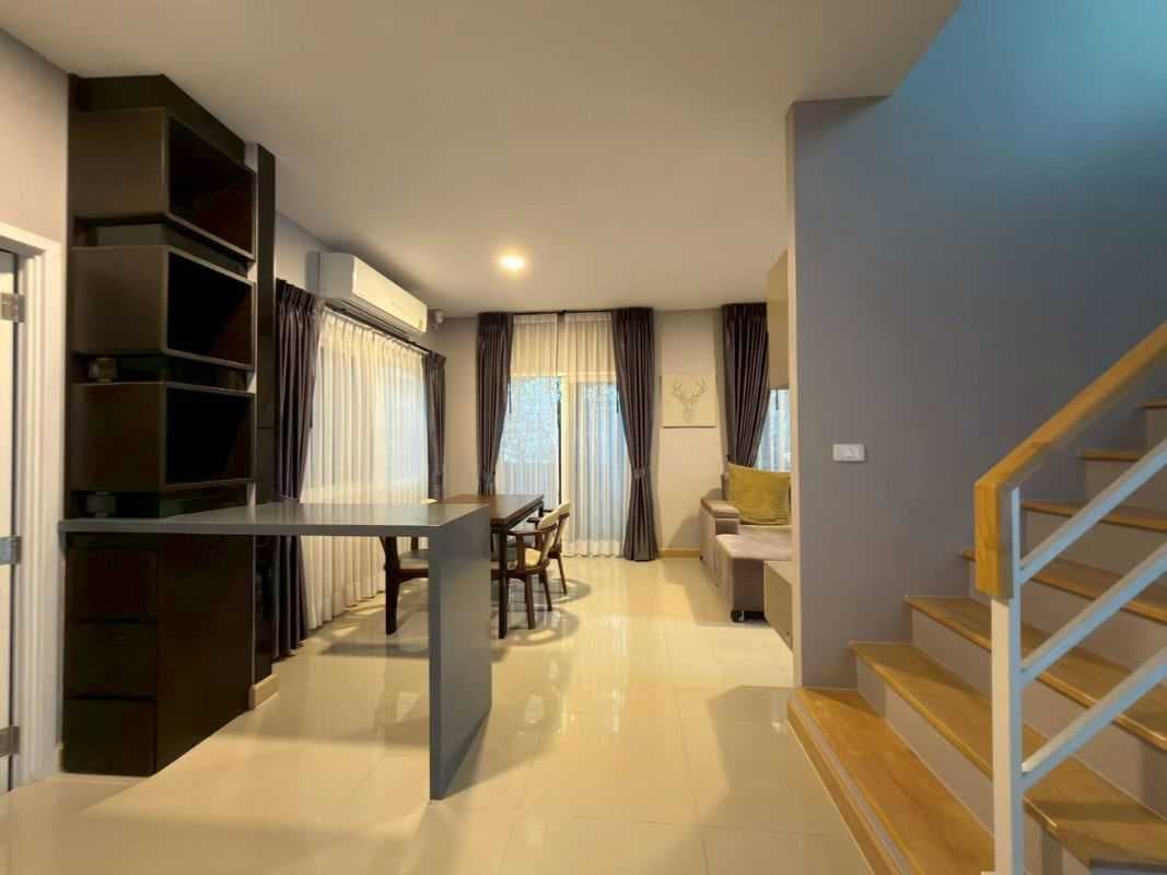 บ้าน 4 ห้องนอนแต่งครบ Q District สุขสวัสดิ์-วงแหวนพระราม3 ต่อเติมเต็ม พร้อมอยู่
