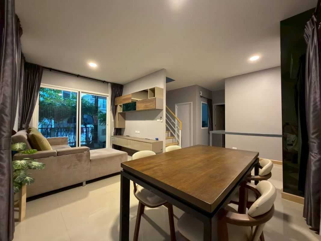 บ้าน 4 ห้องนอนแต่งครบ Q District สุขสวัสดิ์-วงแหวนพระราม3 ต่อเติมเต็ม พร้อมอยู่