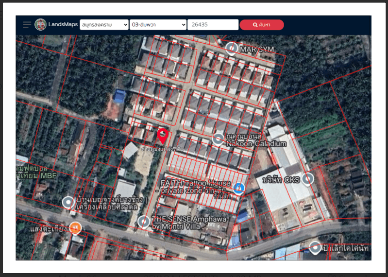 บ้านเดี่ยว โครงการ The Sense Amphawa สมุทรสงคราม