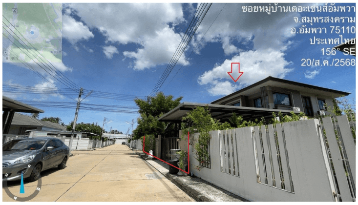 บ้านเดี่ยว โครงการ The Sense Amphawa สมุทรสงคราม