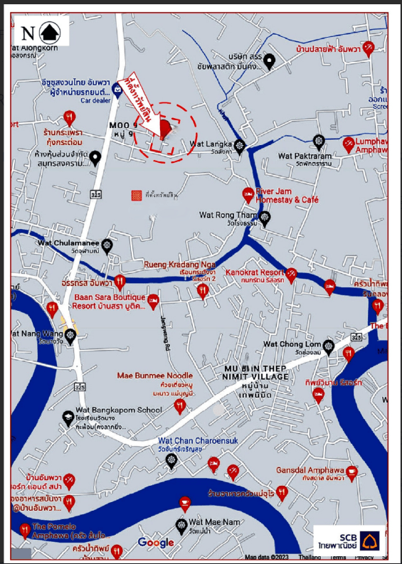บ้านเดี่ยว โครงการ The Sense Amphawa สมุทรสงคราม