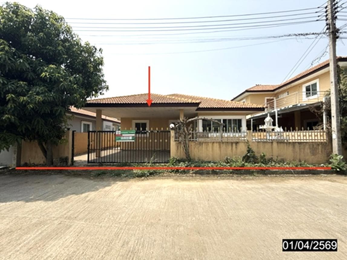 บ้านเดี่ยว 3 ห้องนอน ศรีมาย หนองปลิง พื้นที่ 129.25 ตร.ม. ทำเลศักยภาพ หนองปลิง เมืองนครสวรรค์ นครสวรรค์