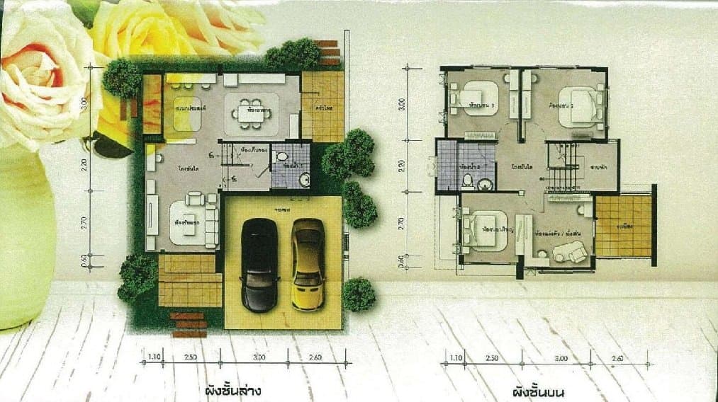 บ้านแฝด ชวนชม พาร์ค 3 นนทบุรี