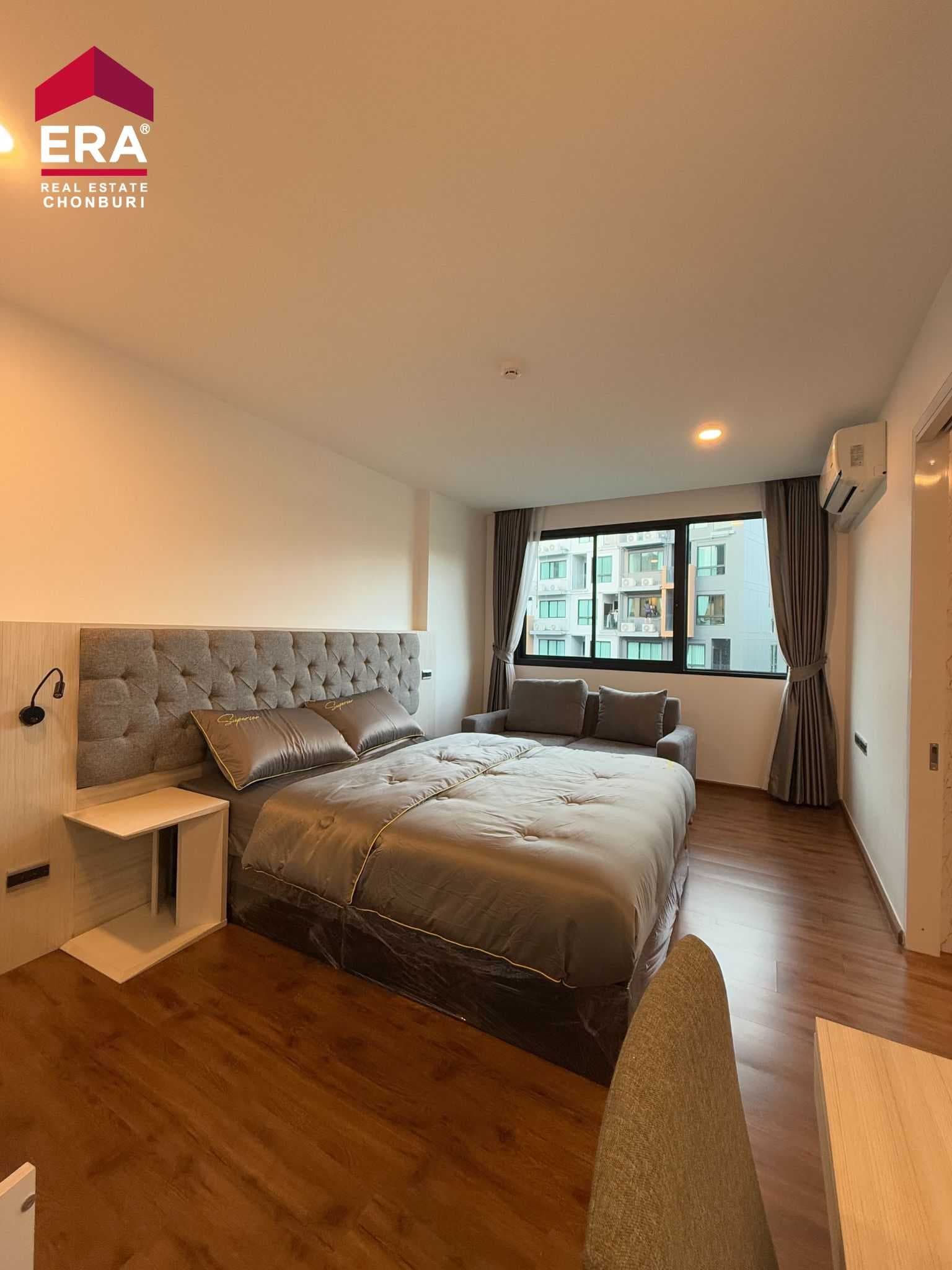 คอนโดพร้อมอยู่ ทำเลใจกลางศรีราชา Stasia Residence Sriracha อยู่เองก็สบาย ปล่อยเช่าก็ง่าย (L-29824)