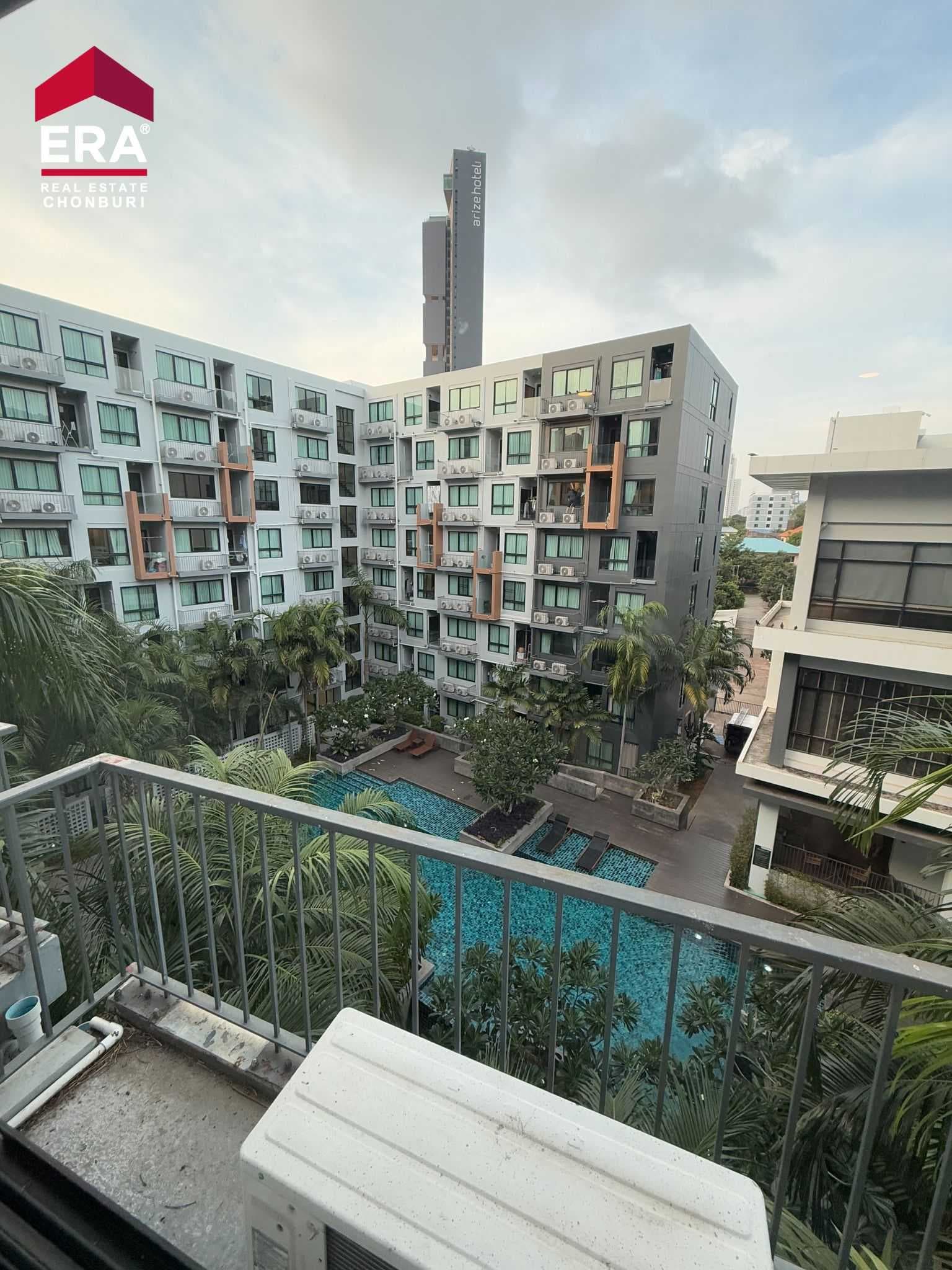 คอนโดพร้อมอยู่ ทำเลใจกลางศรีราชา Stasia Residence Sriracha อยู่เองก็สบาย ปล่อยเช่าก็ง่าย (L-29824)