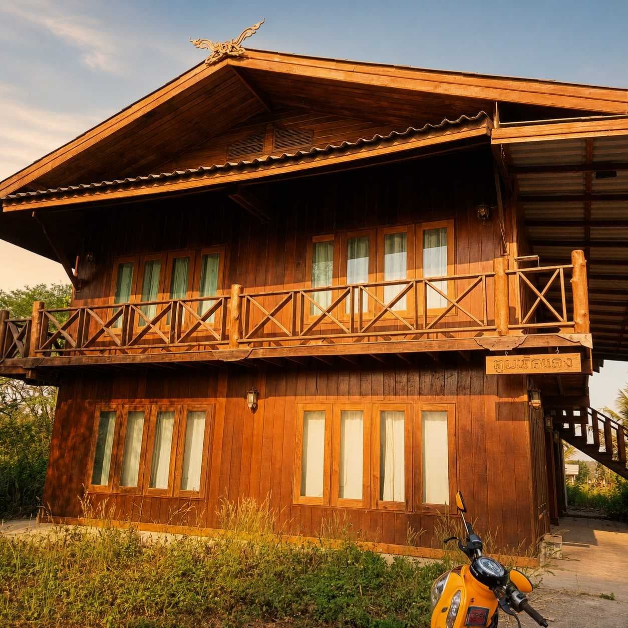 ขายที่ดินอำเภอแม่จัน 2 ไร่ 3 งาน 40 ตรว พร้อมบ้านไม้สัก-ชิงชัน วิวดี ใกล้ธรรมชาติ