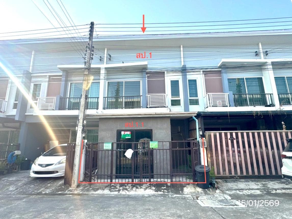 ขายทาวน์เฮ้าส์ ศุภาลัย เบลล่า วงแหวน-ลำลูกกา คลอง 4 ลาดสวาย 3 ห้องนอน พื้นที่ 112.5 ตร.ม. ทำเลปัง ราคา 1.8 ล้าน