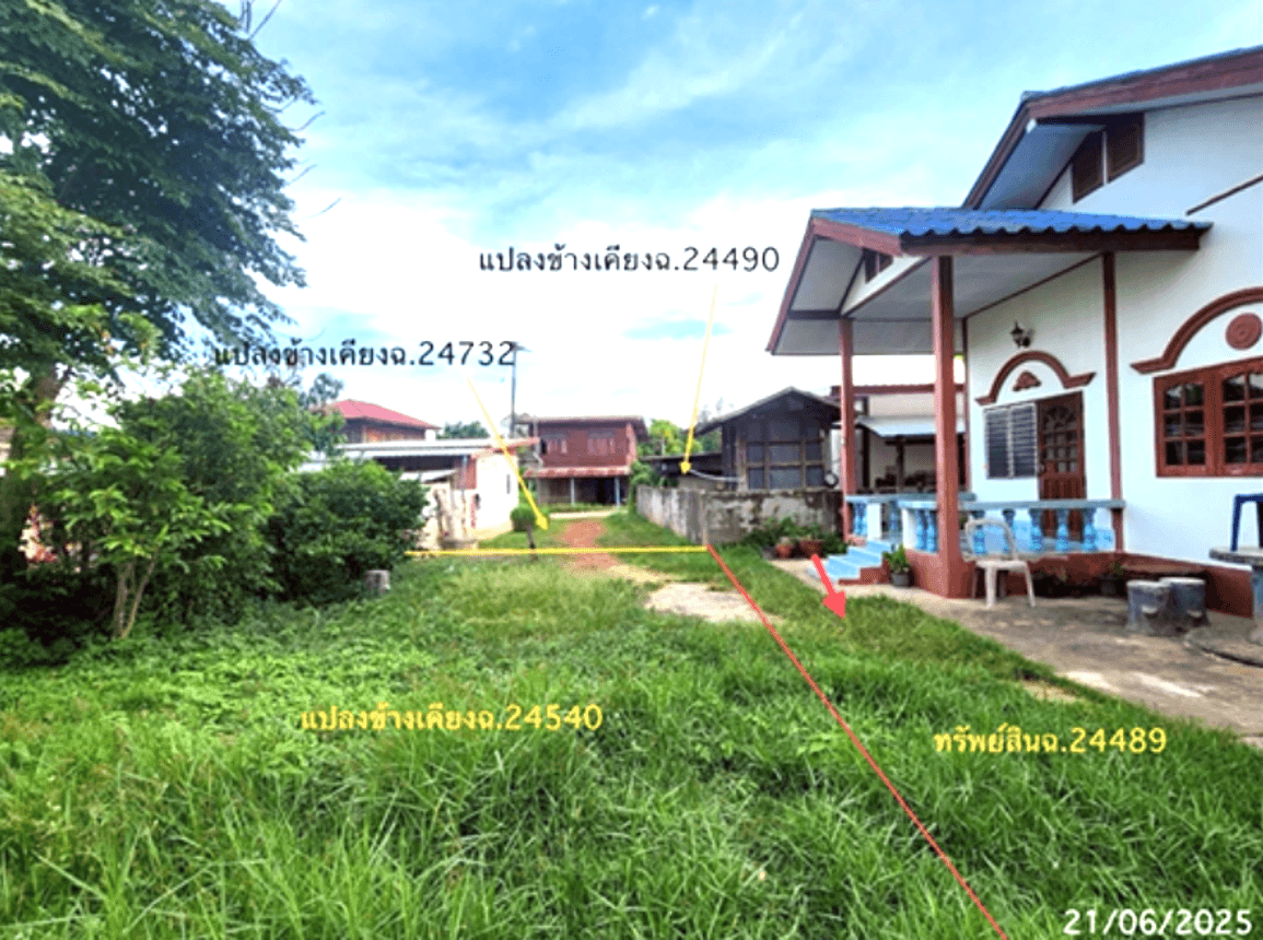 บ้านเดี่ยว โพธิ์ทอง โพนทอง ร้อยเอ็ด 2 ห้องนอน 2 ห้องน้ำ พื้นที่ใช้สอย 136 ตร.ม. บนที่ดินกว้างขวาง 77 ตร.ว. ทำเลสงบเป็นส่วนตัว ราคาพิเศษ 1.03 ล้าน