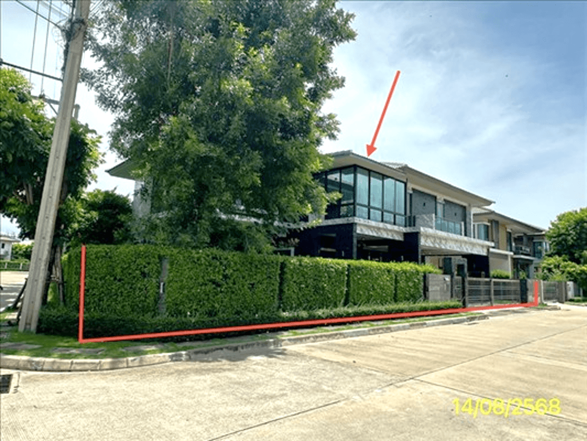 ขายบ้านเดี่ยว บุราสิริ ราชพฤกษ์-345 ปากเกร็ด นนทบุรี 4 ห้องนอน 4 น้ำ พื้นที่ใช้สอย 331 ตร.ม. บนที่ดิน 91.9 ตร.ว. บ้านหรูสไตล์รีสอร์ท ทำเลราชพฤกษ์