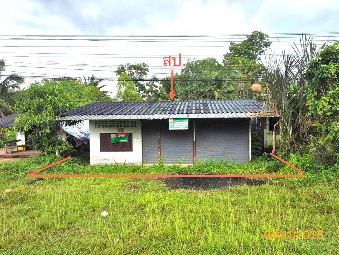 บ้านเดี่ยว บ้านลำนาว บางขัน นครศรีธรรมราช พื้นที่ 98 ตร.ว. พื้นที่ใช้สอย 152 ตร.ม.