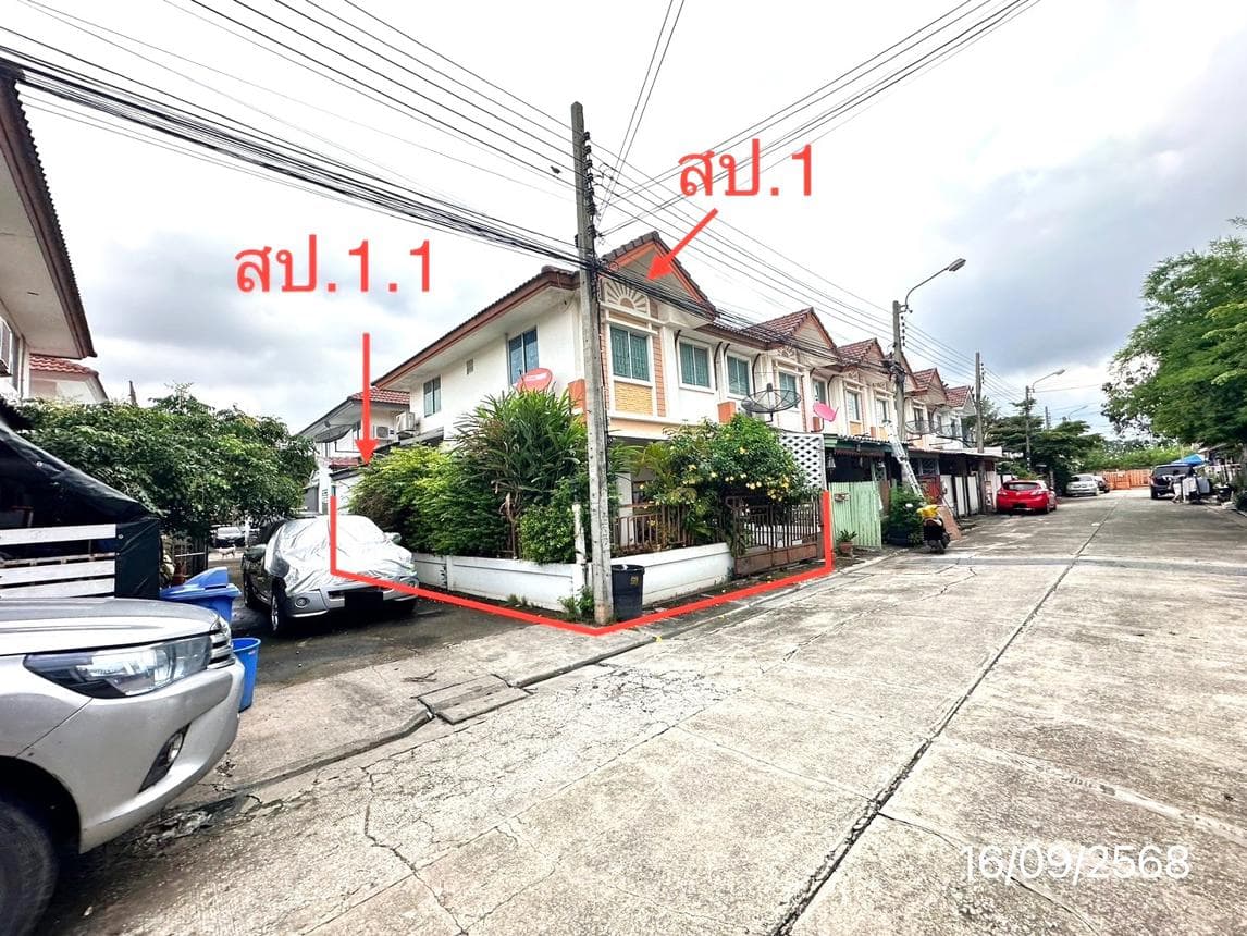 ทาวน์เฮ้าส์ พฤกษาวิลล์ 9 ศรีนครินทร์-เทพารักษ์ แพรกษาใหม่ เมืองสมุทรปราการ สมุทรปราการ 2 ห้องนอน 2 ห้องน้ำ พื้นที่ 99.5 ตร.ม. บนที่ดิน 22.4 ตร.ว. ทำเลศักยภาพใกล้ทางด่วนและแหล่งงาน ราคาพิเศษ 1.64 ล้าน