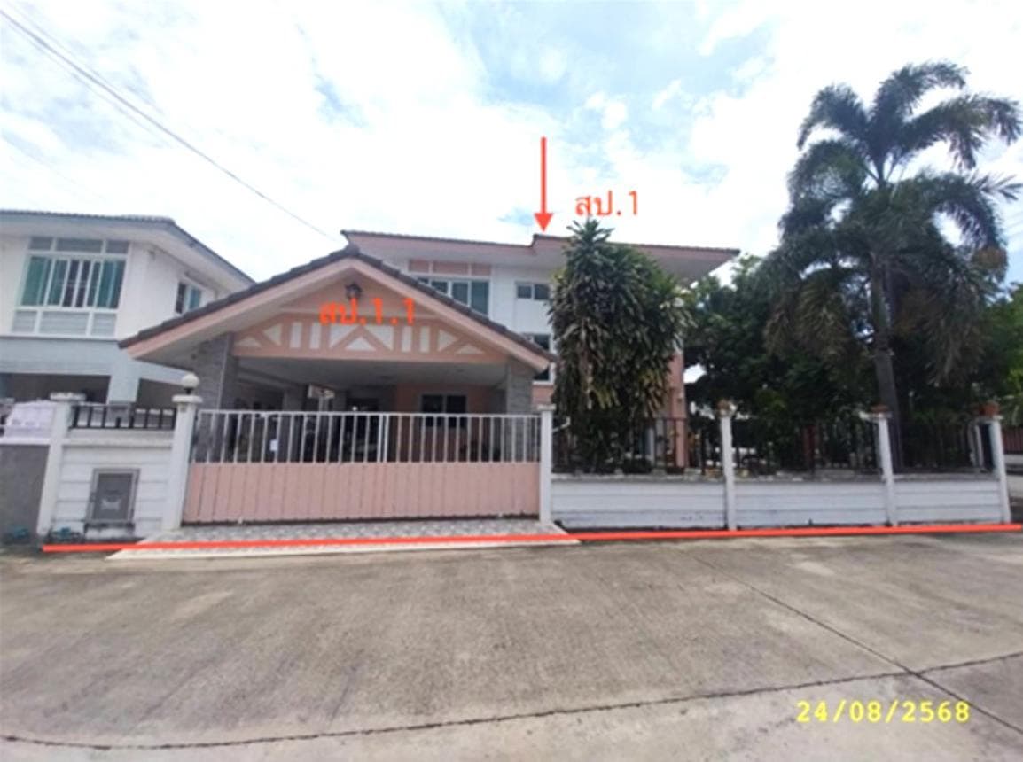 ขายบ้านเดี่ยว บ้านคุณาภัทร 5 (Baan Kunapat 5) บางบัวทอง-พิมลราช 3 ห้องนอน พื้นที่กว้าง 59.9 ตร.ว. ทำเลสงบ สภาพพร้อมอยู่