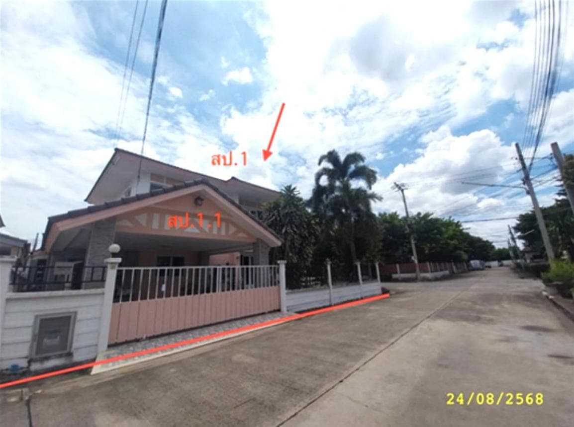 ขายบ้านเดี่ยว บ้านคุณาภัทร 5 (Baan Kunapat 5) บางบัวทอง-พิมลราช 3 ห้องนอน พื้นที่กว้าง 59.9 ตร.ว. ทำเลสงบ สภาพพร้อมอยู่