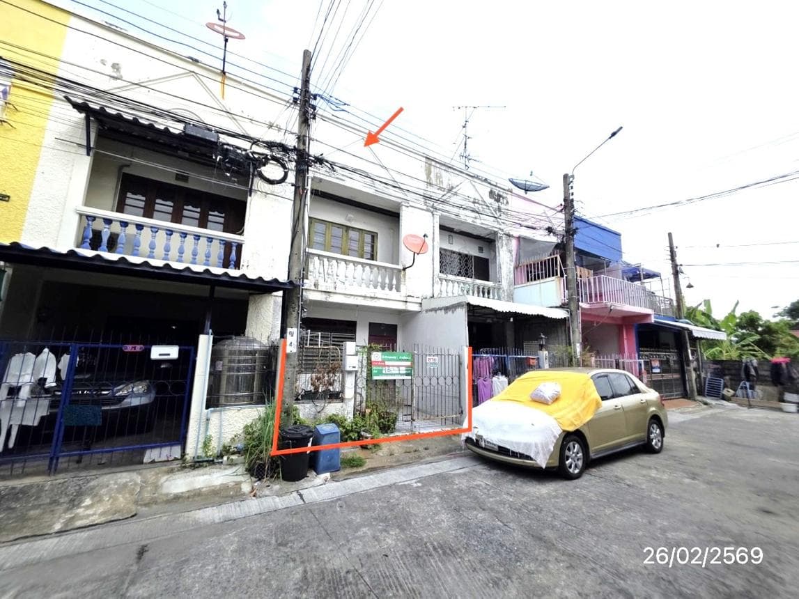 ทาวน์เฮ้าส์ จงสุข บางซื่อ กรุงเทพฯ 2 ห้องนอน 2 ห้องน้ำ พื้นที่ 106 ตร.ม. ทำเลเมืองเชื่อมต่อรถไฟฟ้าและทางด่วน ราคา 2.2 ล้านบาท