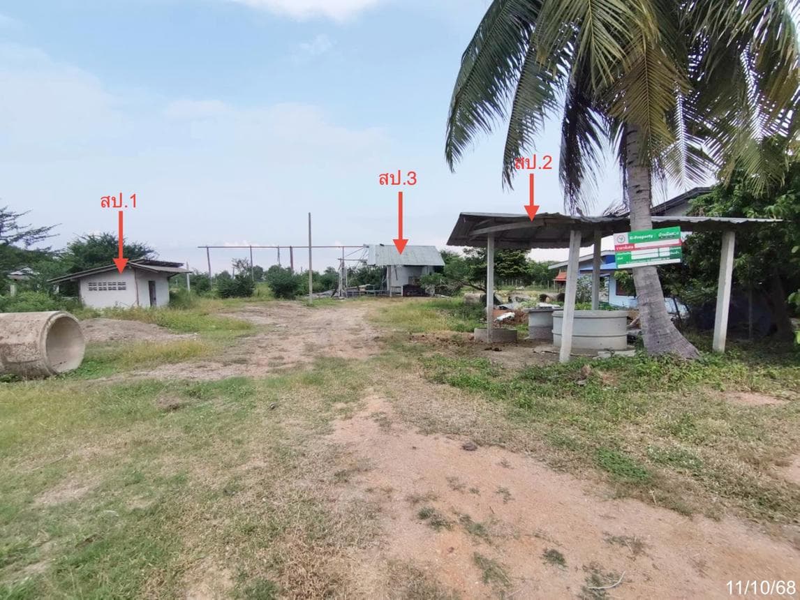 ขายเพิงอเนกประสงค์ บางขุนไทร บ้านแหลม เพชรบุรี พื้นที่ 24 ตร.ว. พื้นที่ใช้สอย 10.5 ตร.ม.