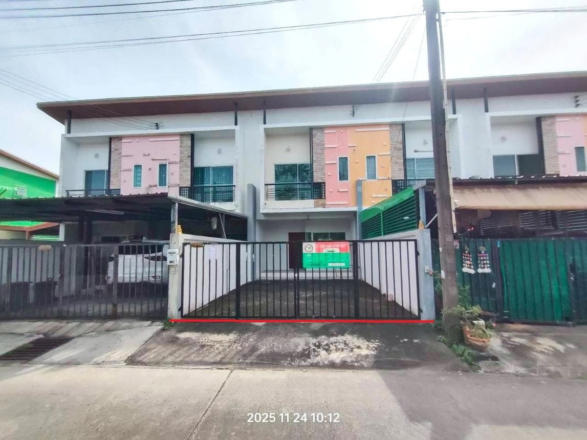 ทาวน์โฮม 2 ชั้น กัลปพฤกษ์ รีเจนท์ ระยอง (Kalpapruek Regent Rayong) พื้นที่กว้าง 30.1 ตร.ว. ทำเลทับมา ใกล้ห้างแหลมทอง