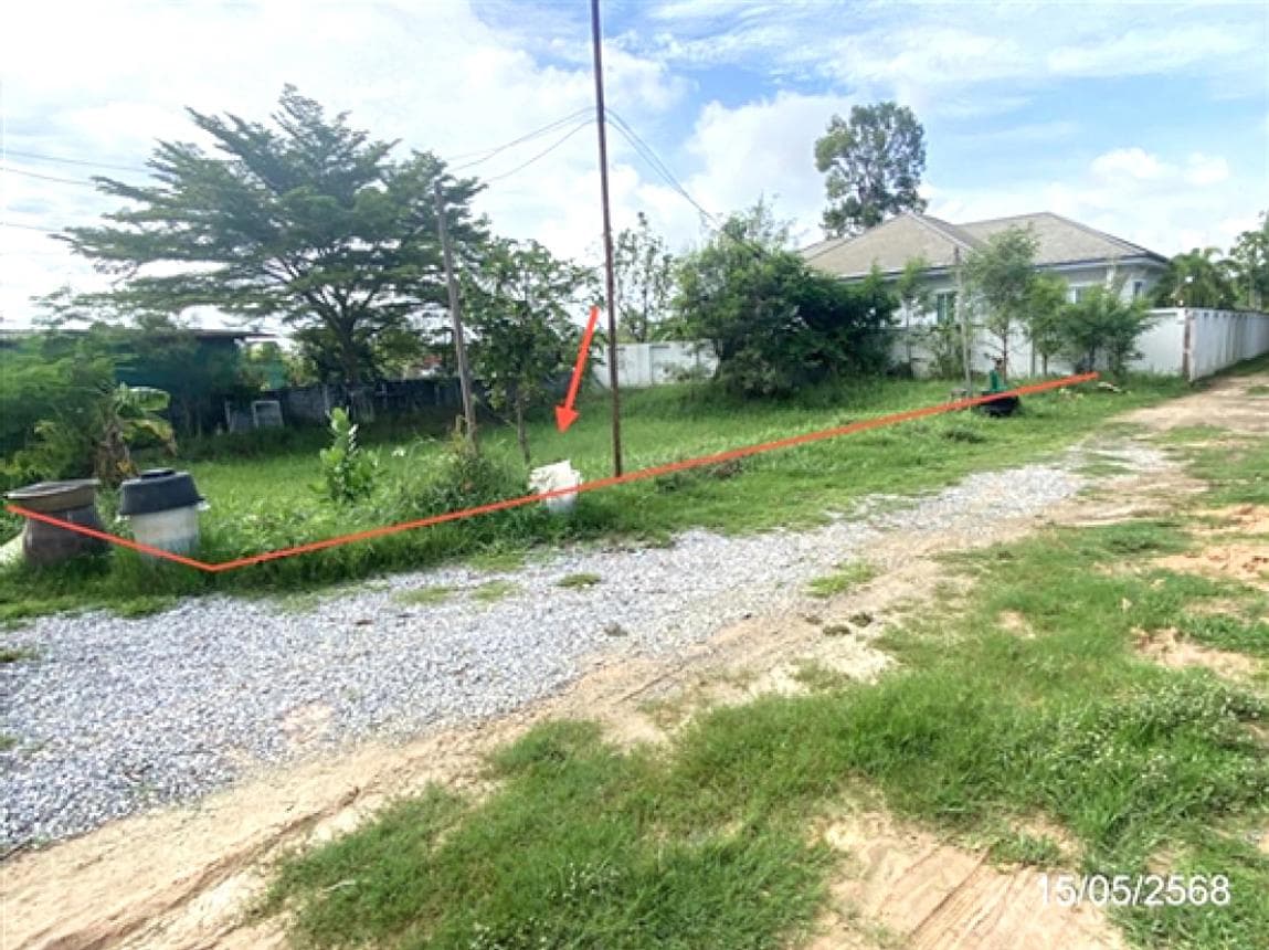 ขายที่ดินเปล่า รอบเมือง เมืองร้อยเอ็ด 36.9 ตร.ว. ทำเลดี ราคาไม่ถึงล้าน สร้างบ้านในฝันได้ทันทีนั่นเอง
