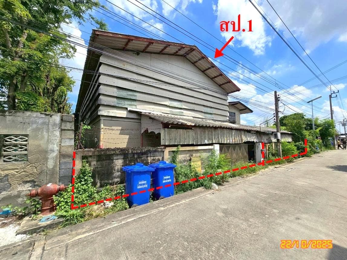 อาคารโรงงานทำเลศักยภาพ พระสมุทรเจดีย์ สมุทรปราการ พื้นที่ใช้สอยคุ้มค่า เหมาะสำหรับ SME และคลังสินค้า