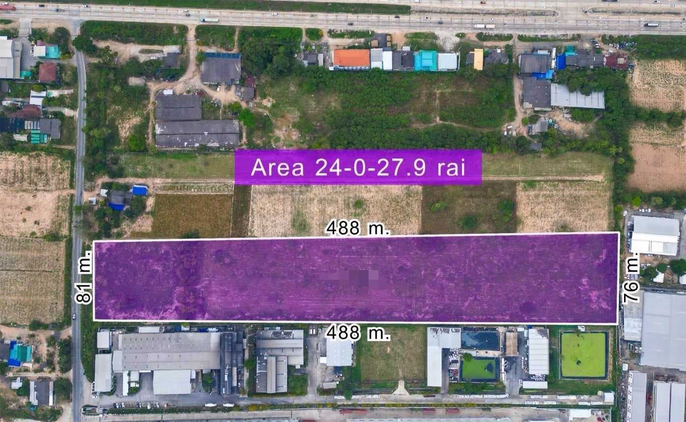 ที่ดินอุตสาหกรรม ผังสีม่วงลายจุดขาว – นิคมพัฒนา ระยอง
