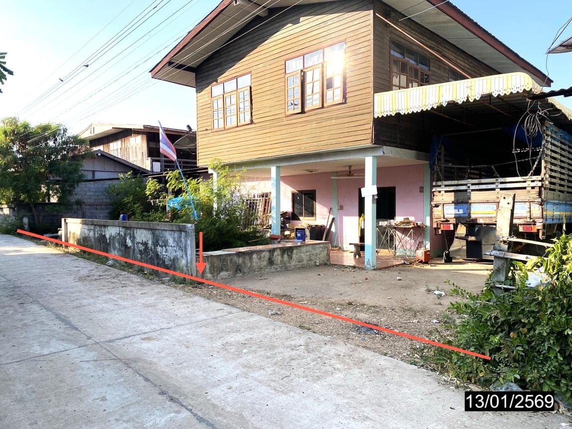 ขายบ้านเดี่ยว ฆ้องชัย กาฬสินธุ์ ทำเลฆ้องชัยพัฒนา เนื้อที่ 6 ตร.ว. พื้นที่ใช้สอย 168.5 ตร.ม. 2 ห้องนอน 1 ห้องน้ำ สภาพดี พร้อมอยู่