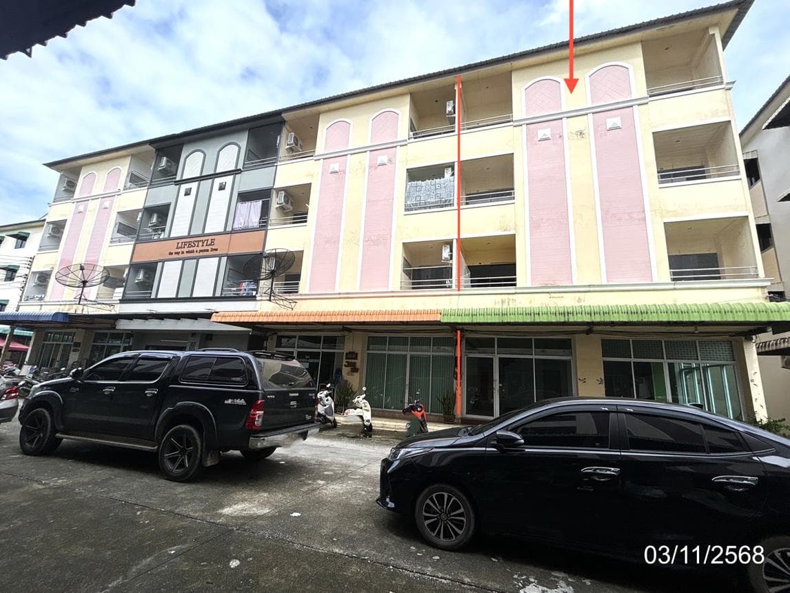 อาคารพาณิชย์ แสงพรหมแลนด์ 2 ท่าโพธิ์ เมืองพิษณุโลก 14 ห้องนอน 16 ห้องน้ำ ทำเลศักยภาพใกล้ ม.นเรศวร เหมาะลงทุนหอพักหรือธุรกิจ