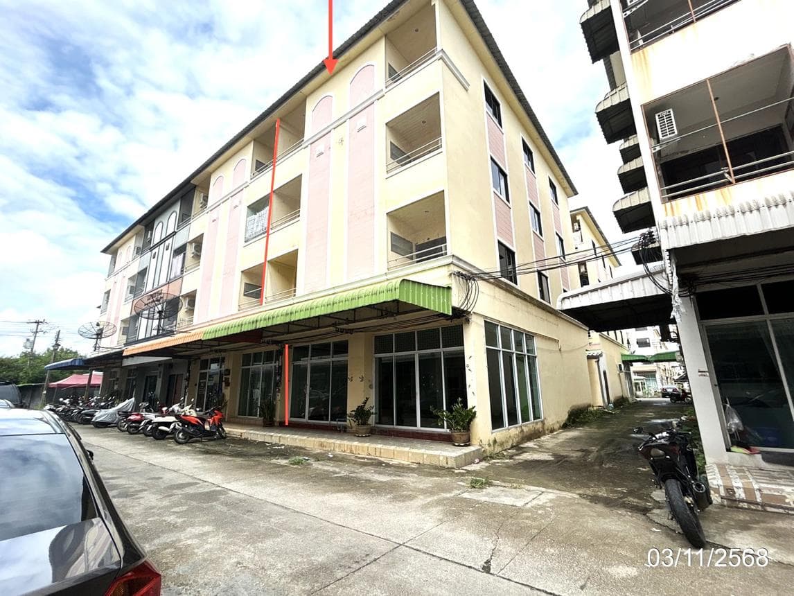 อาคารพาณิชย์ แสงพรหมแลนด์ 2 ท่าโพธิ์ เมืองพิษณุโลก 14 ห้องนอน 16 ห้องน้ำ ทำเลศักยภาพใกล้ ม.นเรศวร เหมาะลงทุนหอพักหรือธุรกิจ