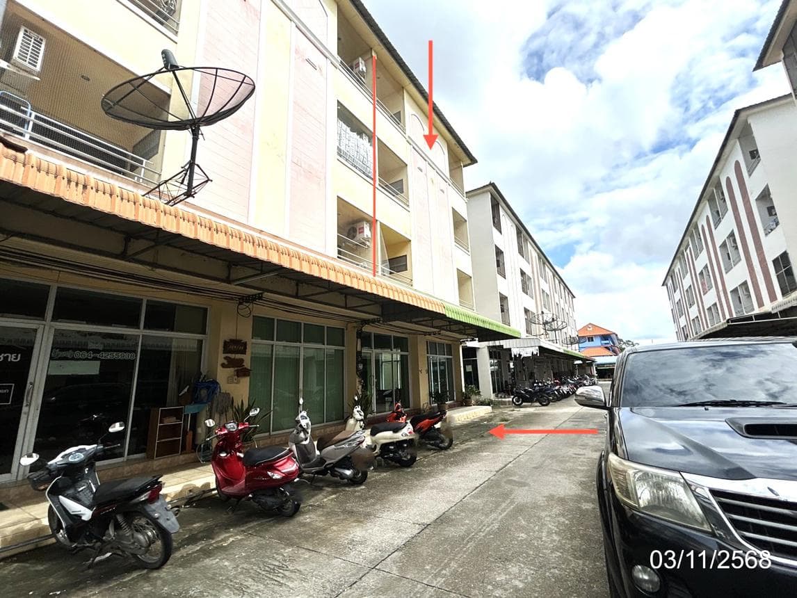 อาคารพาณิชย์ แสงพรหมแลนด์ 2 ท่าโพธิ์ เมืองพิษณุโลก 14 ห้องนอน 16 ห้องน้ำ ทำเลศักยภาพใกล้ ม.นเรศวร เหมาะลงทุนหอพักหรือธุรกิจ