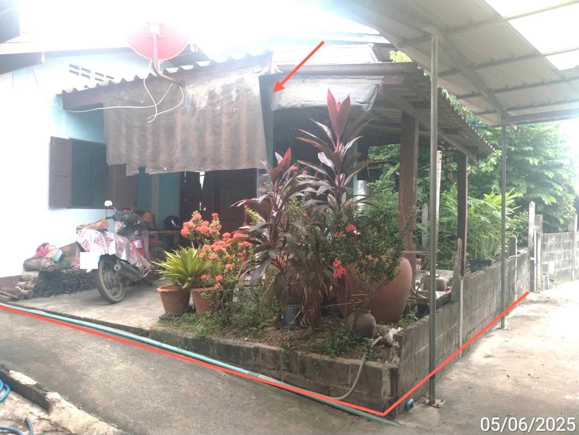 บ้านเดี่ยว หัวสำโรง แปลงยาว ฉะเชิงเทรา 1 ห้องน้ำ ขนาด 37 ตร.ว.