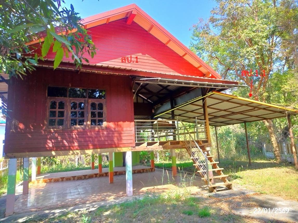 บ้านเดี่ยว 1 ห้องนอน พื้นที่ 161 ตร.ม. ทำเลศักยภาพ บ้านผึ้ง เมืองนครพนม นครพนม
